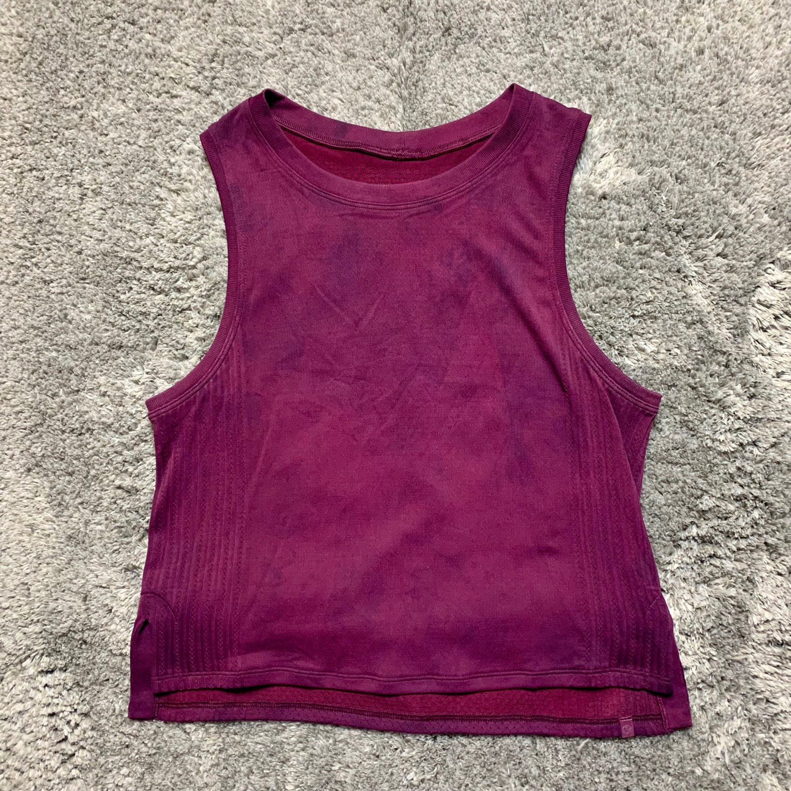 NWOT Lululemon Train To Be Tank Wash *Marvel/Black