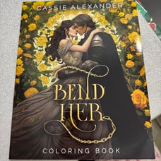 Bend her coloring book