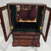 Croft & Barrow Vintage 14 Wood Jewelry Box Hutch with Glass Doors