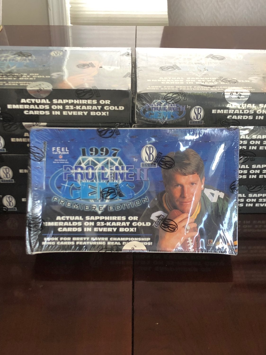 8 Sealed ‘97 ProLine II Gems Card Boxes