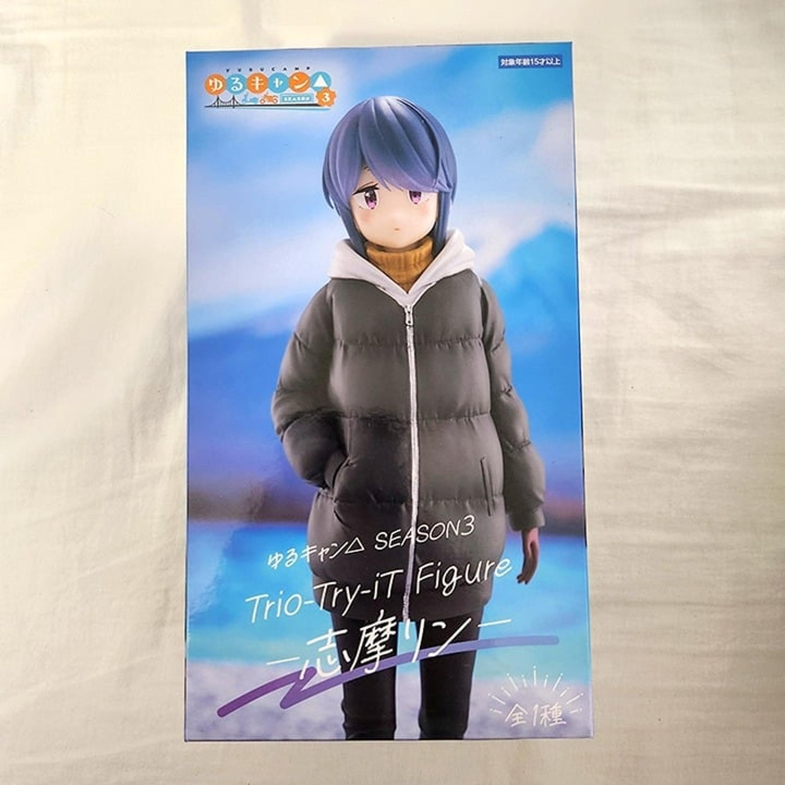 Laid Back Camp Yuru Camp Season 3 Rin Shima Trio-Try-iT Figure