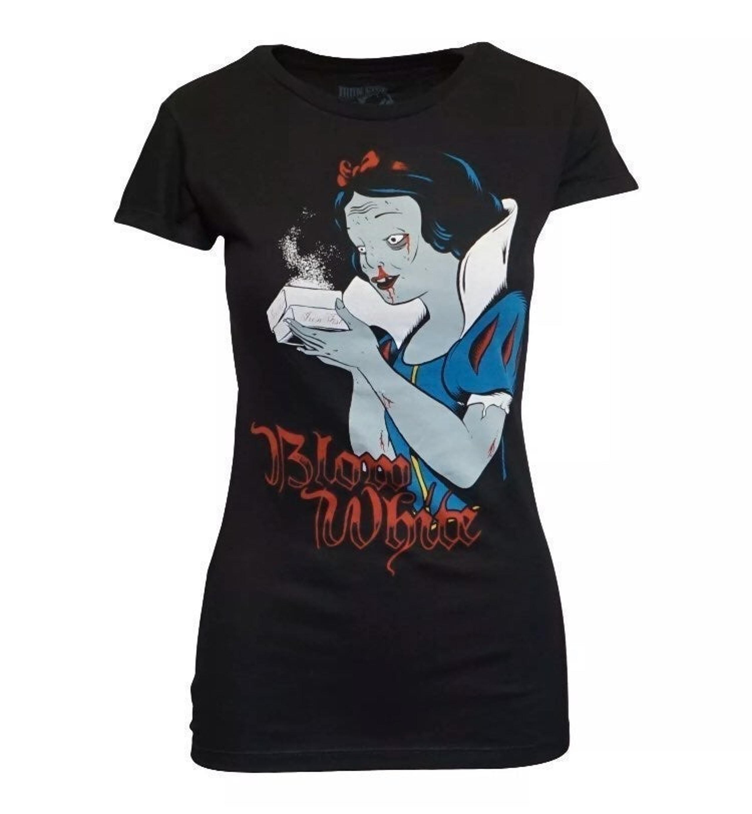 Iron Fist Snow Blow White Tee Shirt NEW