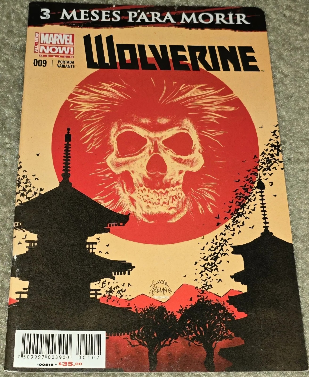 Rare VHTF Wolverine 9 MX 1:25 Ryan Stegman X-men Logan 2014 Foreign Variant Key