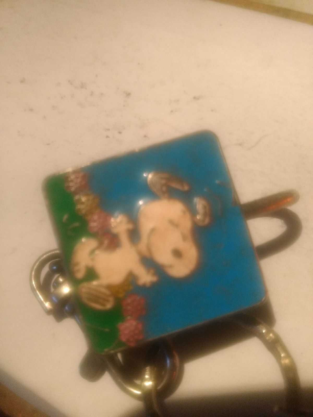 Old school Snoopy keychain