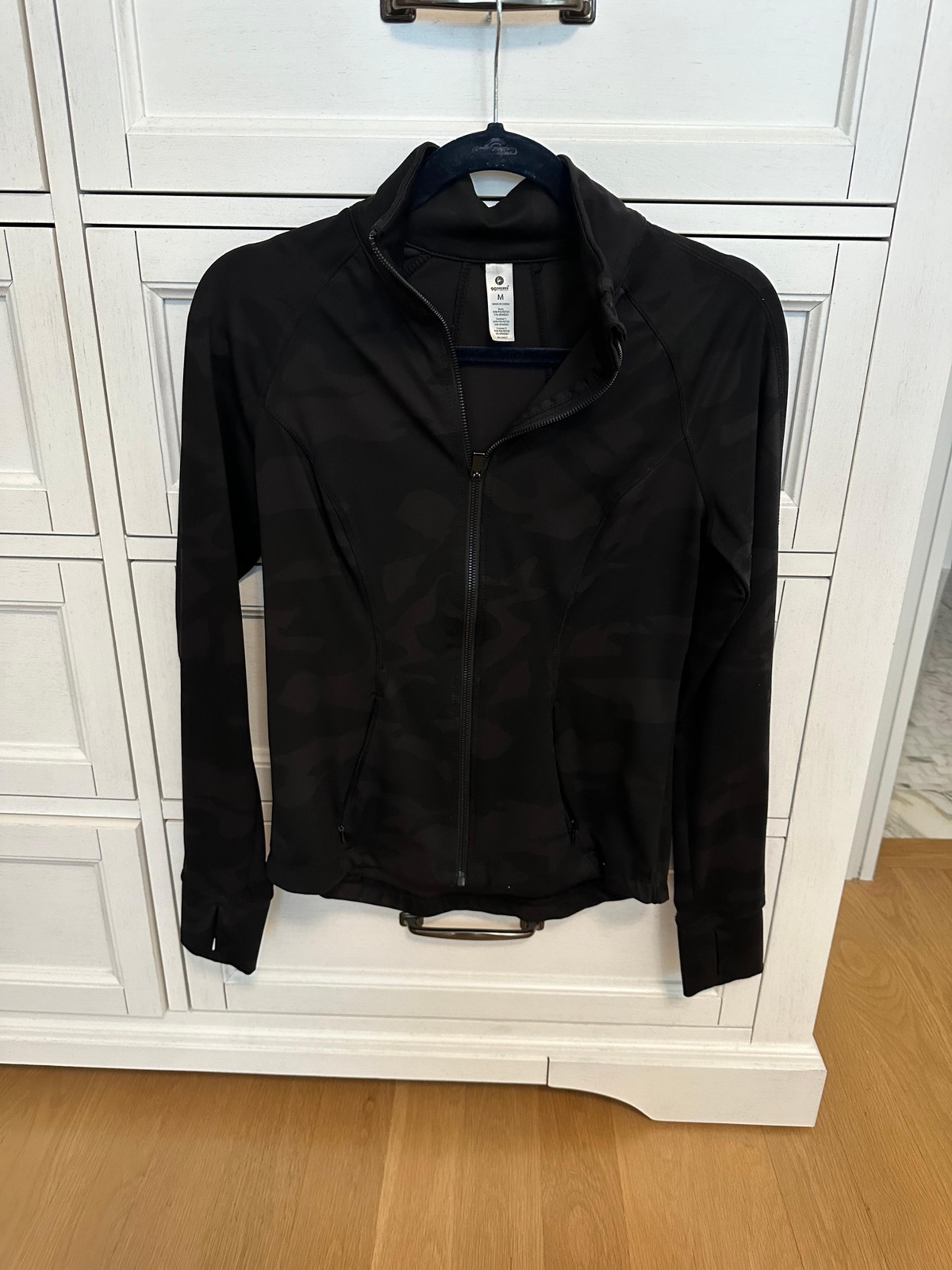 90 degress black athleisure Jacket