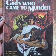 The Girls Who Came To Murder Paperback Book 1974