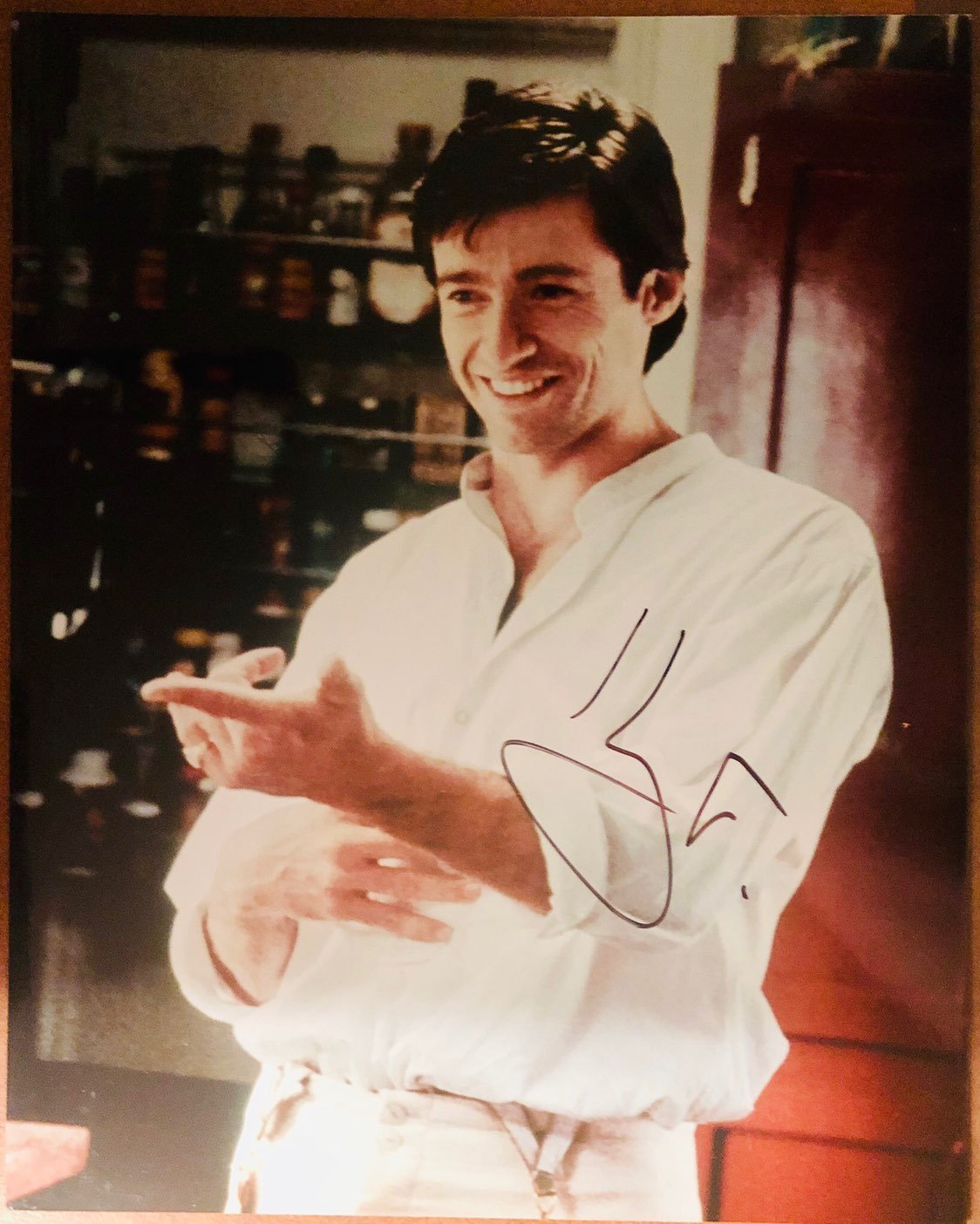 Hugh Jackman Autographed Photo