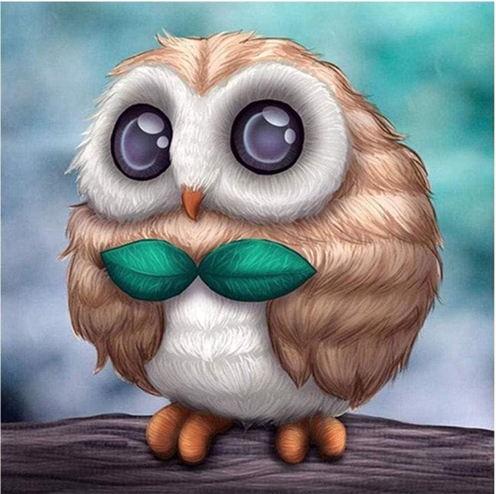 5D Owl Diamond Painting Kits for Adults 12x12inch