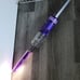 Dyson handheld vacuum with lighted crevice tool and 2-in-1 upholstery brush