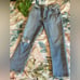 Agolde Riley High Rise Distressed Cropped Jeans Size 25