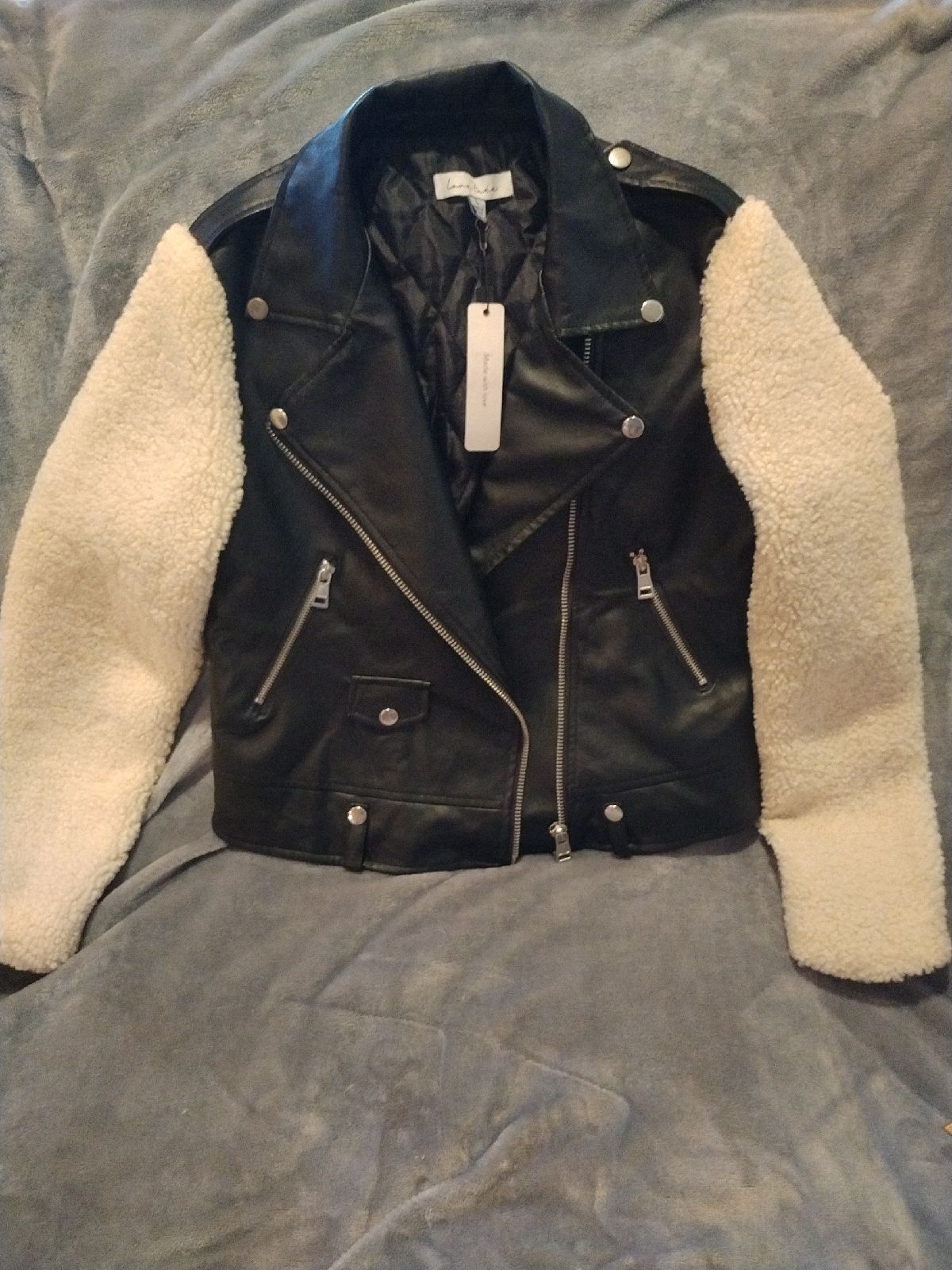 Faux Leather Jacket