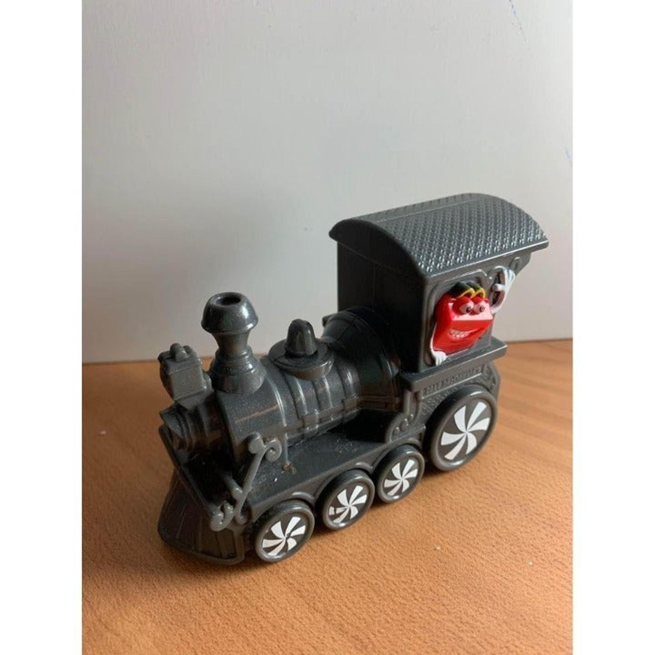 2017 McDonald's Holiday Train Express Locomotive Engine #1 Happy Meal Toy Loose