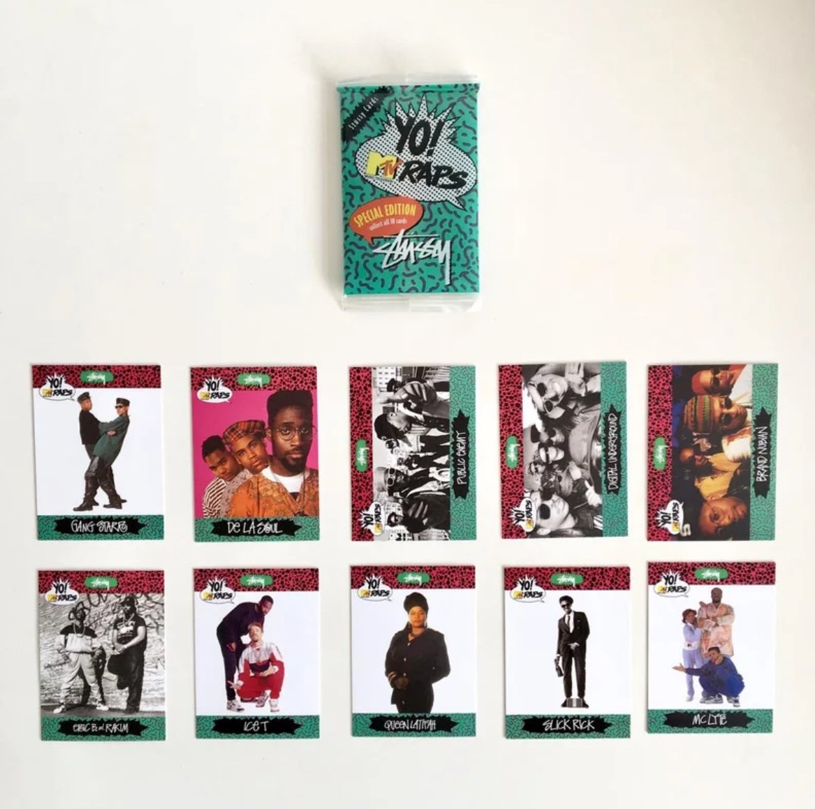 Yo! MTV Rap Pack Marvel Stussy - set of 80 very rare cards F