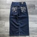 Y2K vintage Skater emo grunge wide leg Baggy southpole jeans