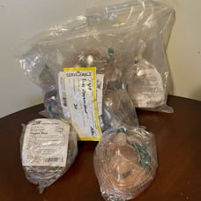 13 Hudson 1009 RCI Adult High Concentration See-Thru Oxygen Masks Latex Free