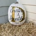 Personalized Pumpkins, 13 inches
