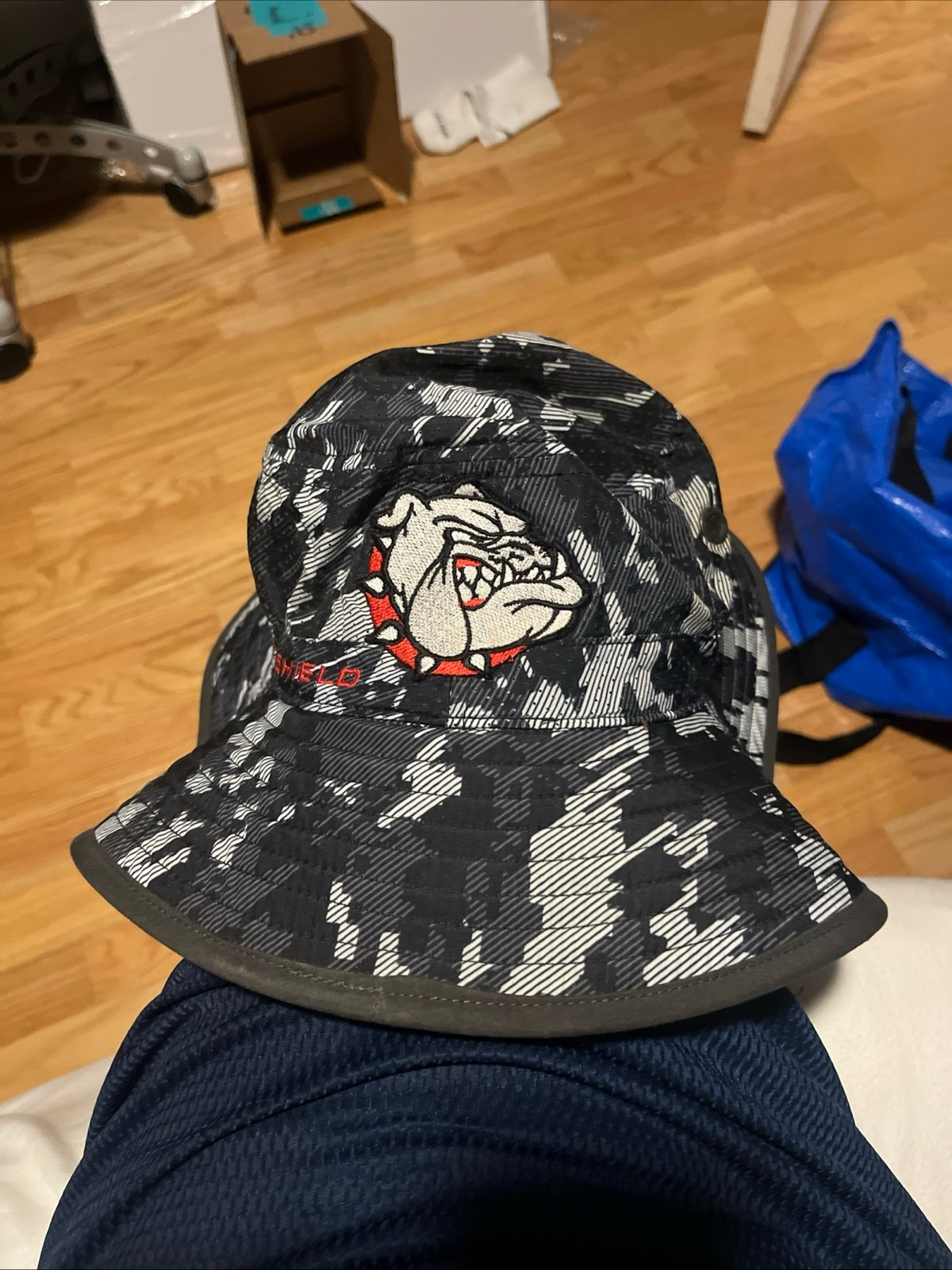 Georgia Bulldogs Goerge bulldogs EvoShield Logo Bucket Hat One Size, Camo