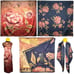 NWT Double Sided Silk Scarf 53 x53 Large Square Shawl Wrap XiangYunShal 22421