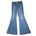 We the Free Sz 32 Venice Beach Pull On Super Flare Crossover Waist Jeans Hippie
