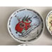Dr Seuss The Grinch 65th Anniversary Set 4 Christmas Appetizer Plates Holiday 6”