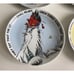 Dr Seuss The Grinch 65th Anniversary Set 4 Christmas Appetizer Plates Holiday 6”