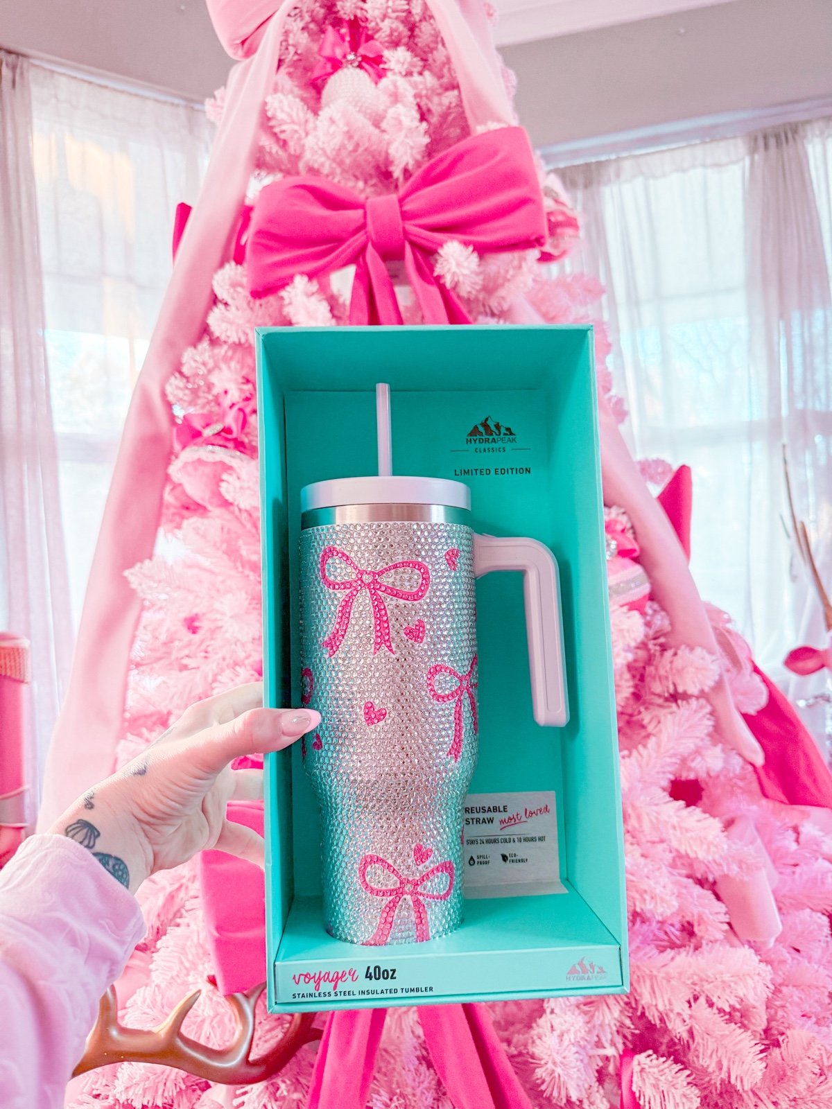 Coquette Blinged Tumbler LIMITED EDITION