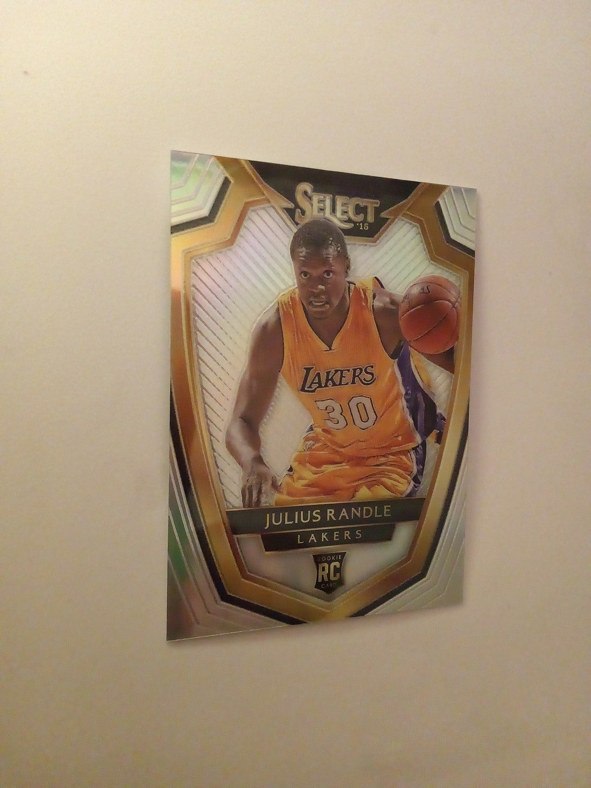 2014-15 Panini Select Basketball #150 Julius Randle SILVER PRIZM RC