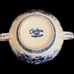 Vintage Lot of 3 Blue and White Reticulated Gingar Jar and Teapots Chinas