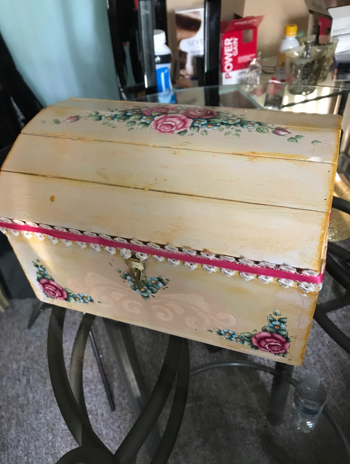 Wooden Chest for quinseañera
