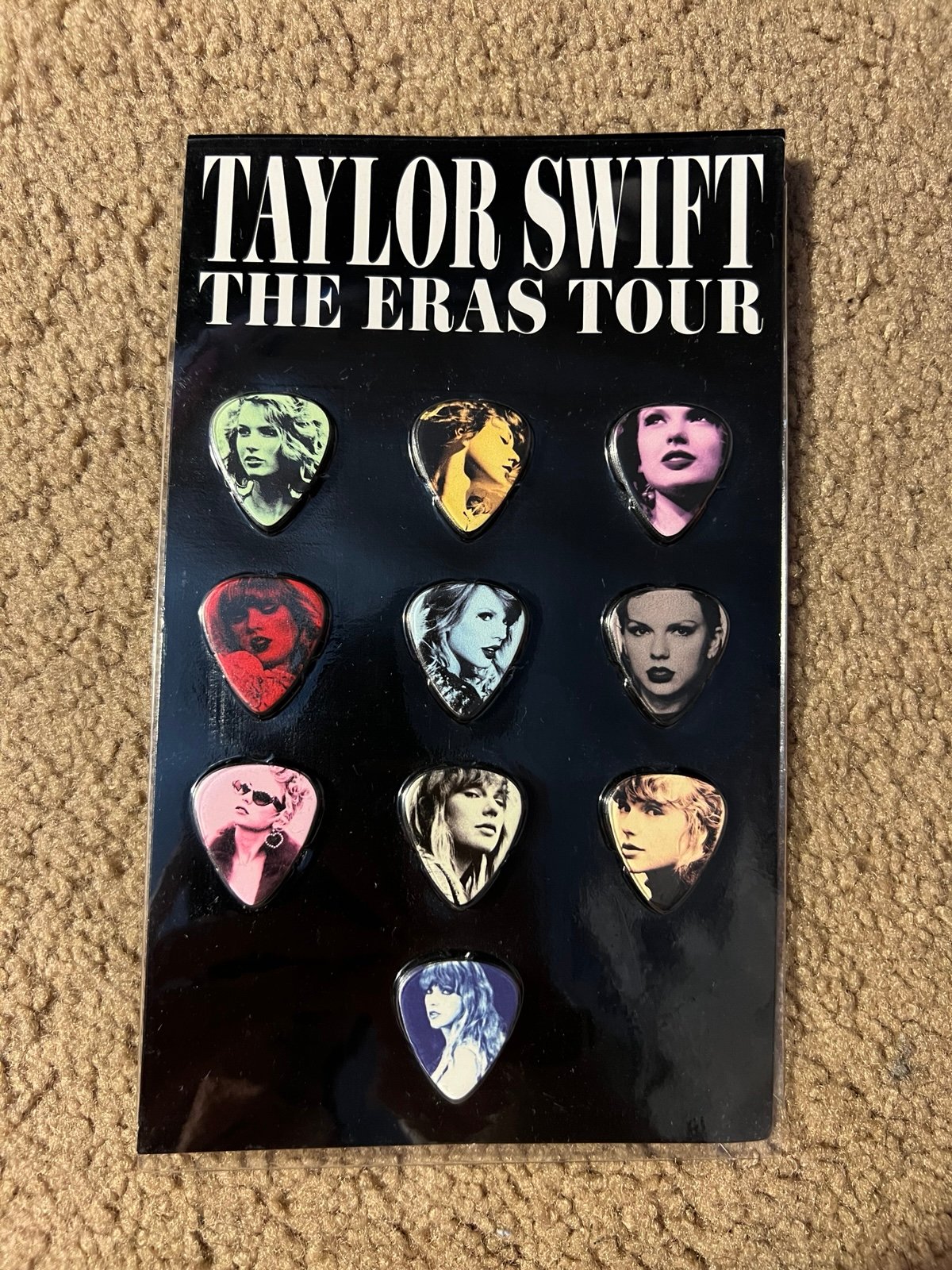 Taylor Swift Eras Tour Guitar Picks