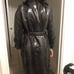 womens trench coat snakeprint leather jacket