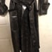 womens trench coat snakeprint leather jacket