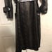 womens trench coat snakeprint leather jacket