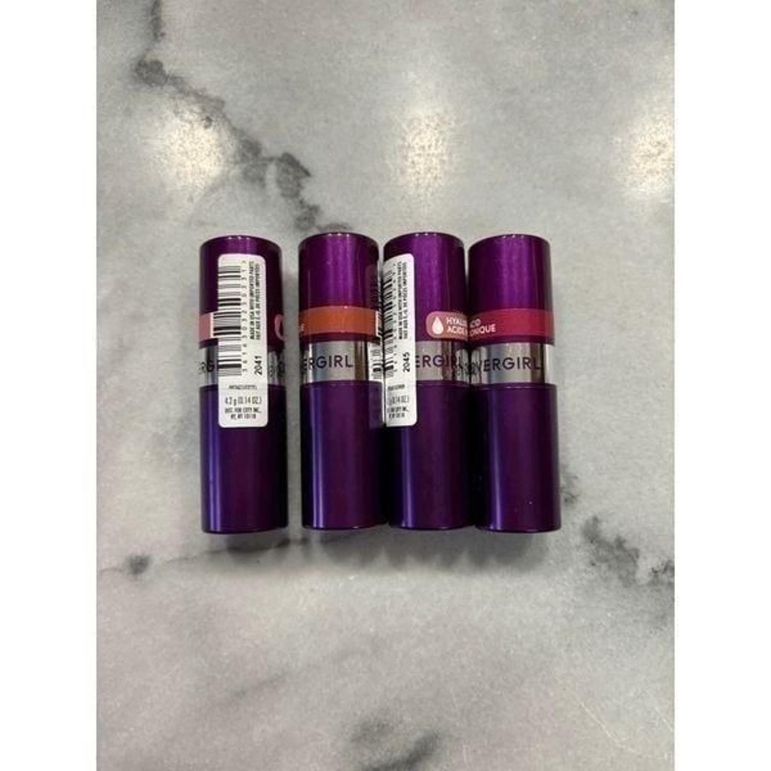 Covergirl Simply Ageless Moisturizing Lipsticks Lot of 4