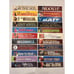 Lot of 22 Movie Theater Box Office Mylar Banners 11.5 x2.5” Authentic Two-Sided