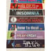 Lot of 22 Movie Theater Box Office Mylar Banners 11.5 x2.5” Authentic Two-Sided