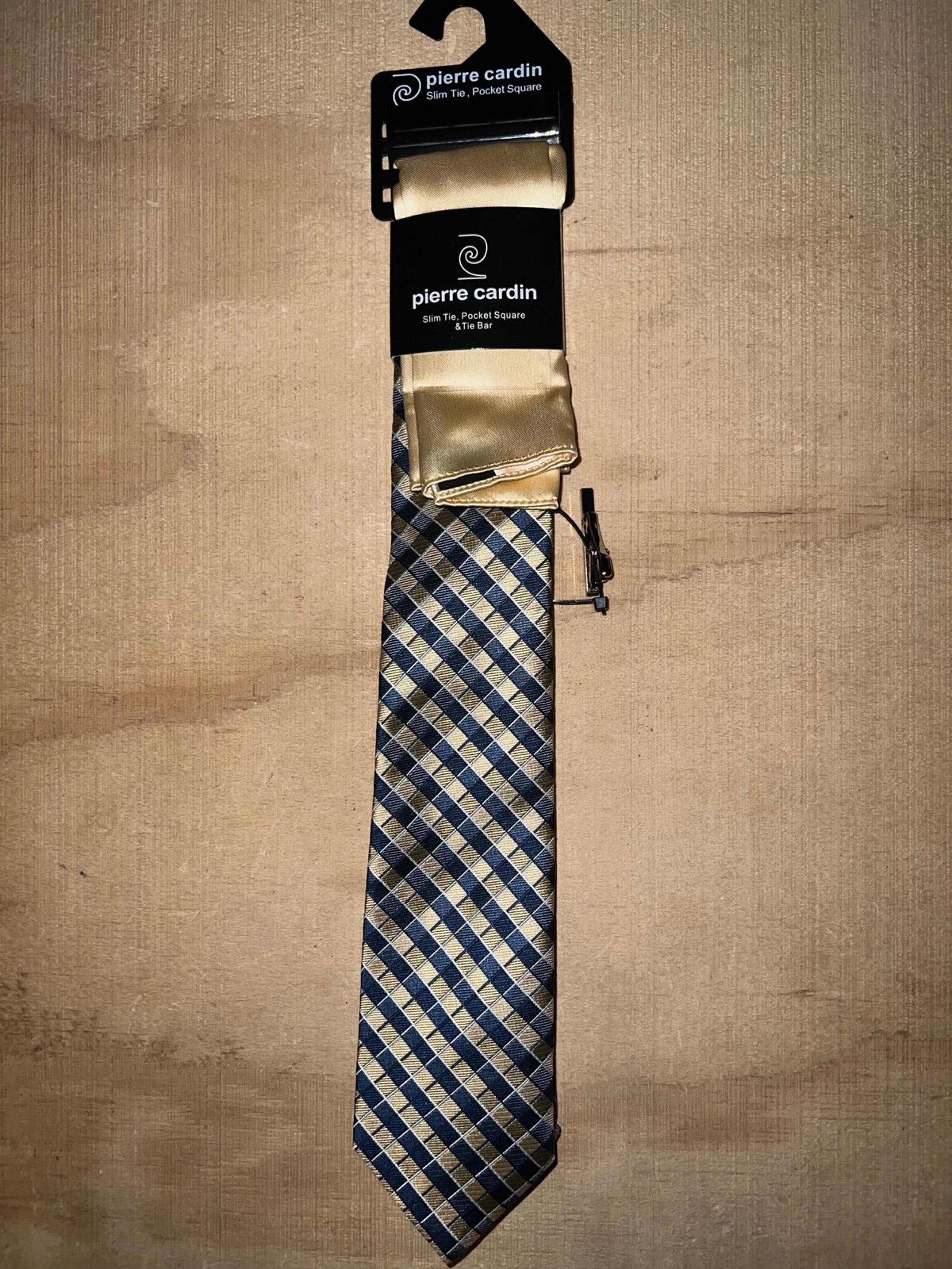 Pierre Cardin Tie NEW striped / Square