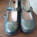 Women's ALEGRIA Paloma Wedge Iridescent Shoes Size 10