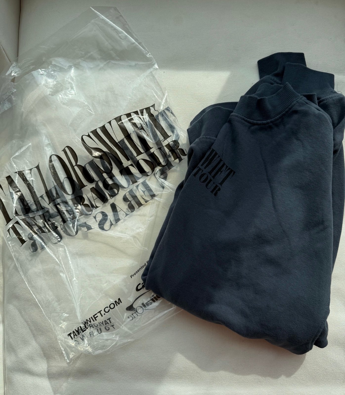Taylor Swift The Eras Tour Blue Crewneck Brand New with Tags
