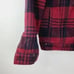 Levi's Women's Red Black Plaid Classic Button-Front Trucker Jacket Size S