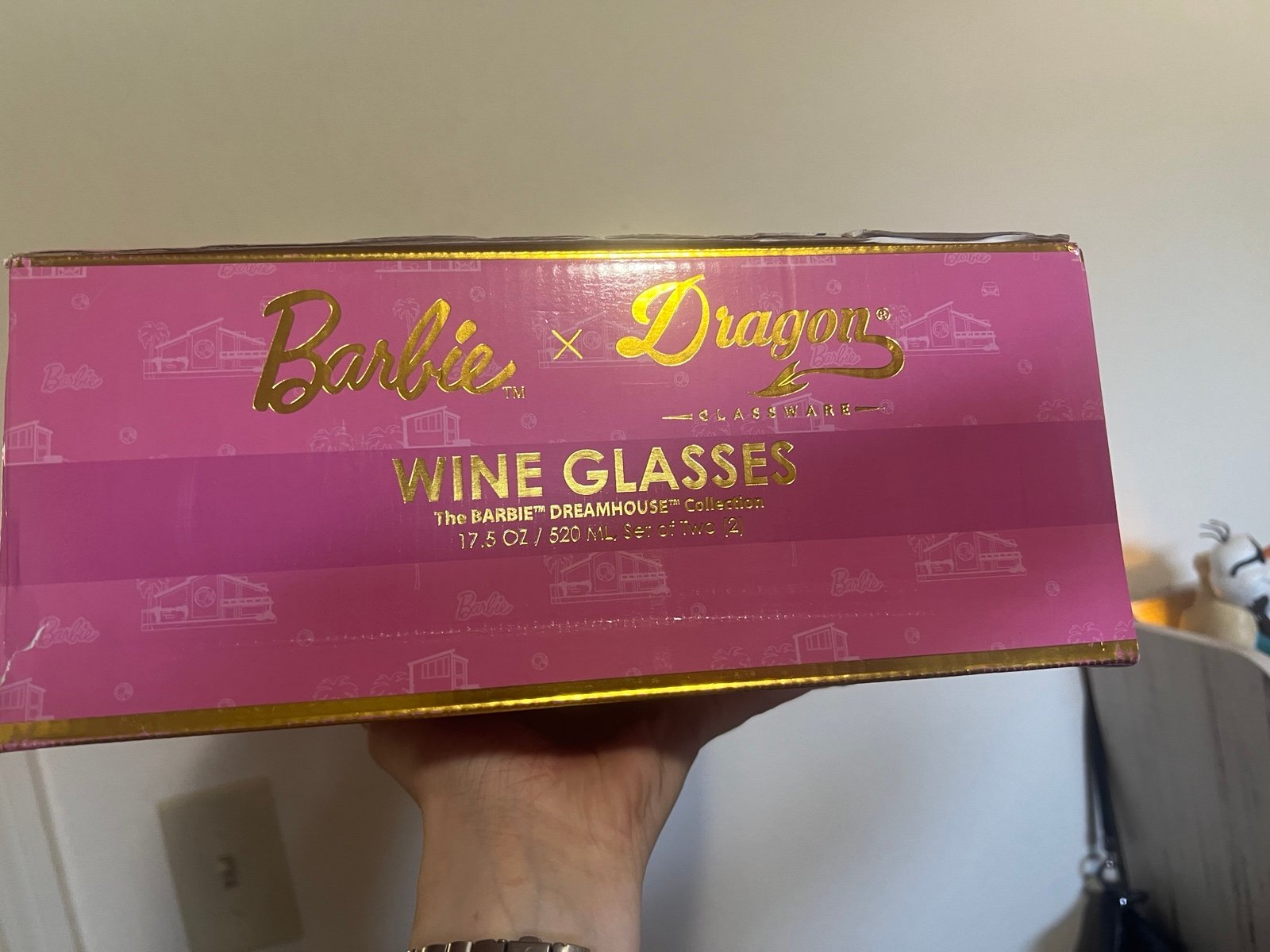 Barbie Wine Glasses