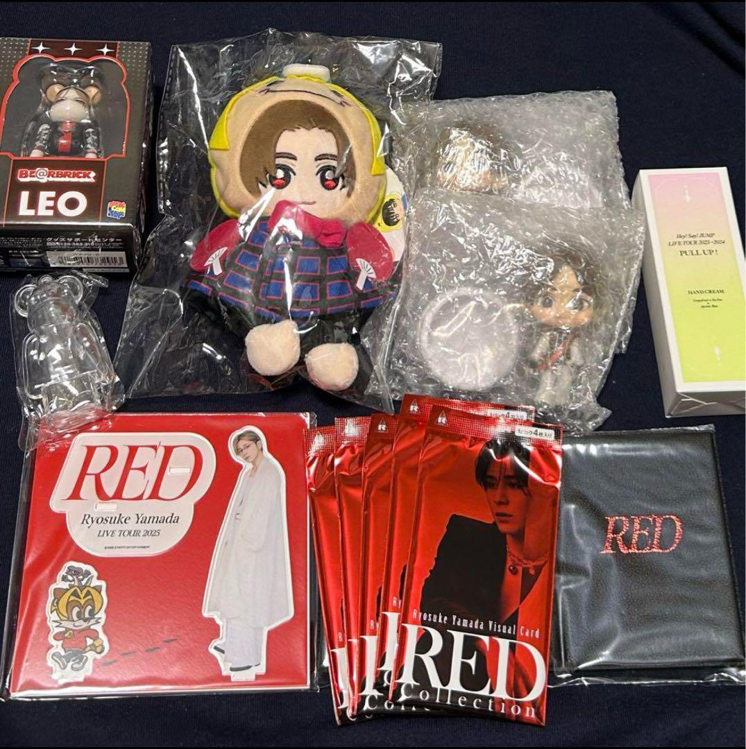 Ryosuke Yamada Plush, Bearbrick, Acrylic Stand, Figure, Visual Card