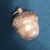 Vintage Acorn Sterling Silver Thimble Holder Mexico 925
