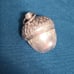 Vintage Acorn Sterling Silver Thimble Holder Mexico 925