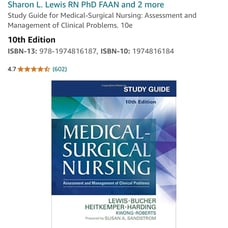 Rwtl60 Lewis Medical surgical Nursing