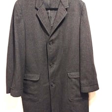 Rare Vintage 40's Lacrosse 100% Wool Unstructured Overcoat Sz 46