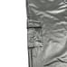 Women Vegan Black Leather Barrel Cargo Pants 3XL Comfort Waist Concert Grunge