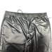 Women Vegan Black Leather Barrel Cargo Pants 3XL Comfort Waist Concert Grunge