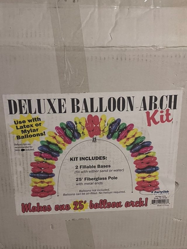 Balloon arch kit
