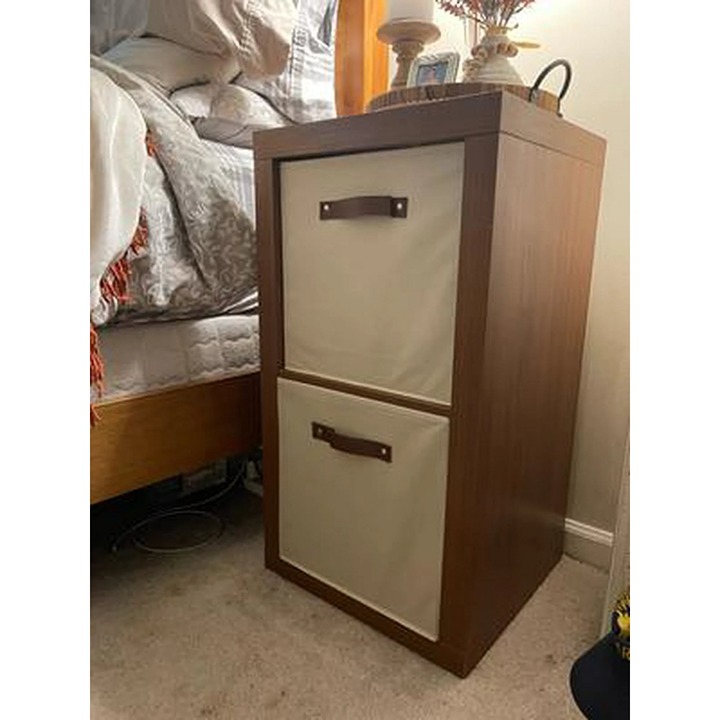 2-Cube Storage Organizer, Acorn